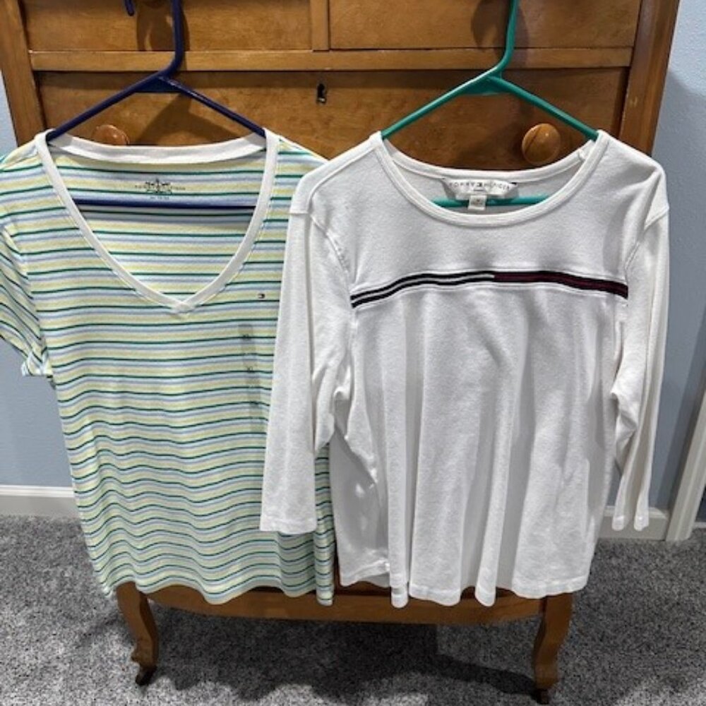 Tommy Hilfiger Long and Short Sleeve Shirt, Women's Size XL or 1X  VGC